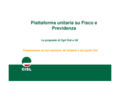 Cisl - slide PiattaformaFiscoPrevidenza - 2014