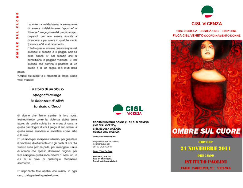 Ombre sul cuore, invito