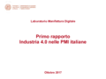 Primo rapporto Industria 4.0 nelle PMI italiane_Unipd