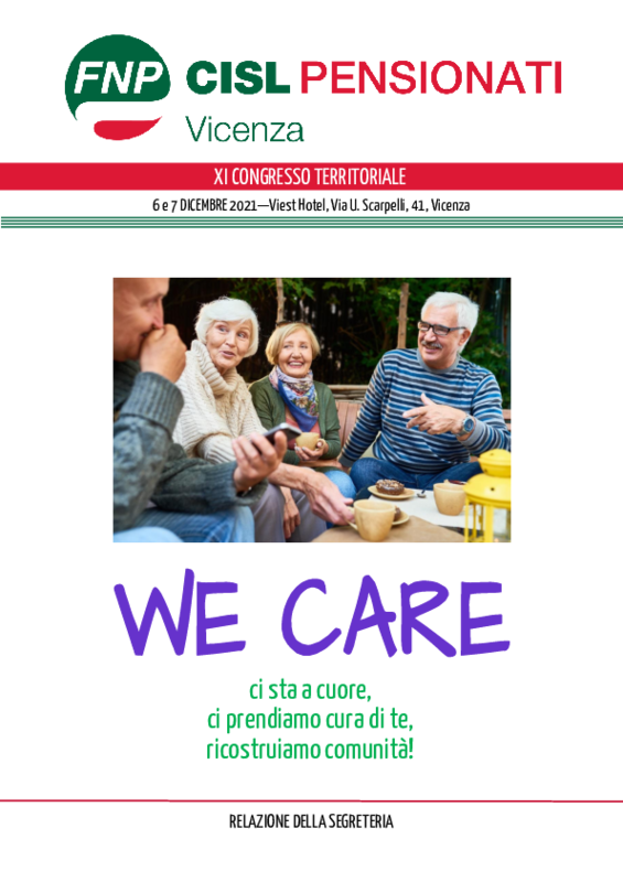 Relazione congressuale Fnp Vicenza