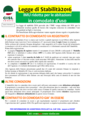 Stabilità 2016 - Comodato d'uso - Cisl Veneto