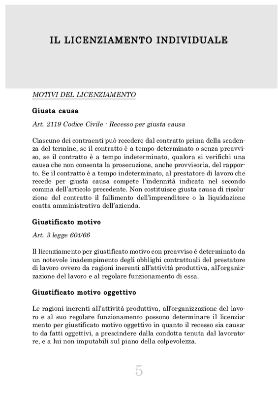 il-licenziamento-individuale
