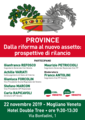 CONVEGNO PROVINCE 