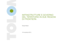 Tolomeo - slide Infrastrutture e governo del territorio in due regioni di frontiera 19-11-2013