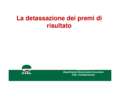 Detassazione premi di risultato 2016 -  slide Marinelli