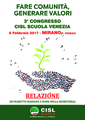 Congresso Cisl Scuola Venezia_Relazione Mariano Maretto