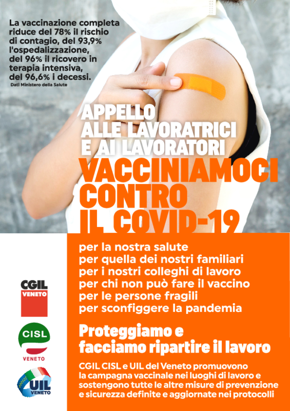 Appello unitario vaccinazione