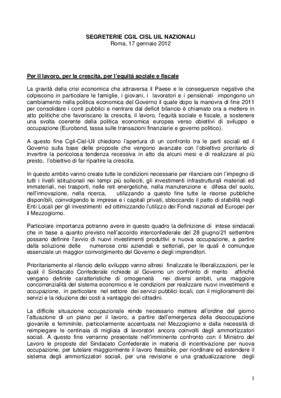 DEF_documentoCGIL_CISL_UIL_Seg_unitarie