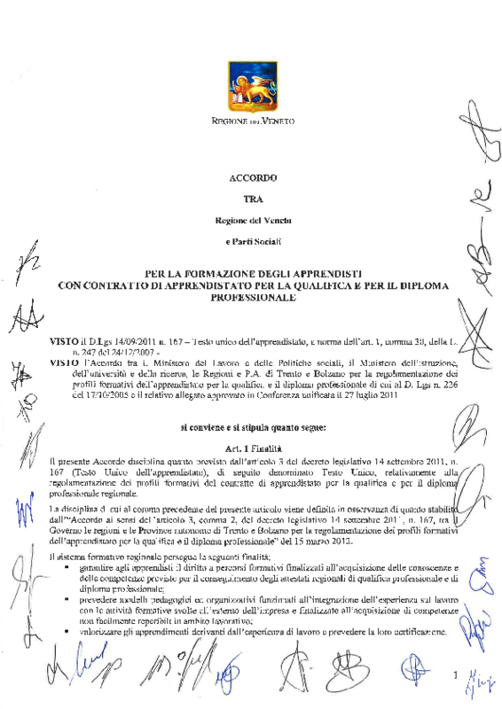 Accordo Apprendistato Diploma Obbligo