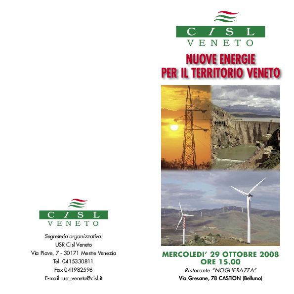 cisl-energie-vol
