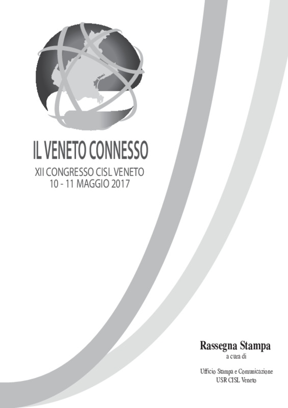 Rassegna Stampa_Percorso congressuale Cisl del Veneto