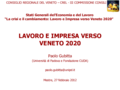 Relazione Paolo Gubitta. CREL Veneto. slide