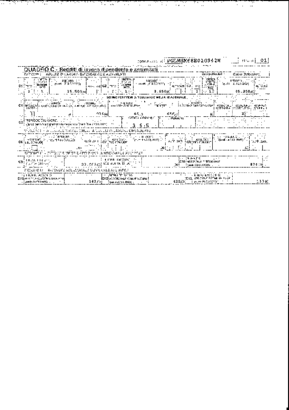 730 Quadro C - Dichiarazione Redditi 2025 Massimiliano Paglini