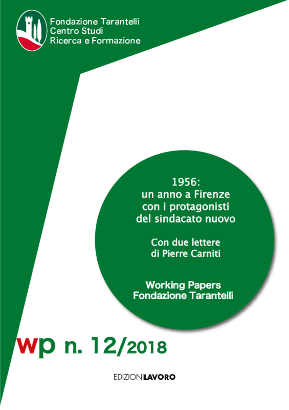 1956 al Centro Studi_ Lettere di Carniti