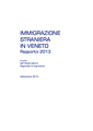 10° rapporto sull'immigrazione straniera in Veneto. Ottobre 2013