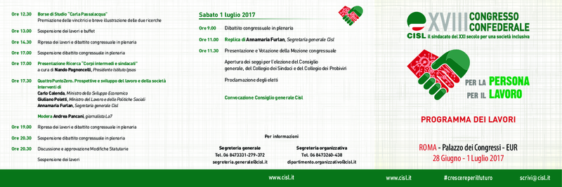 Programma dei Lavori