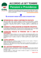 Accordo pensioni 28/09/2016_volantino Cisl Veneto_03/10/2016