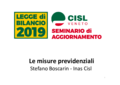 Cisl Veneto_Seminario 12 febbraio Previdenza