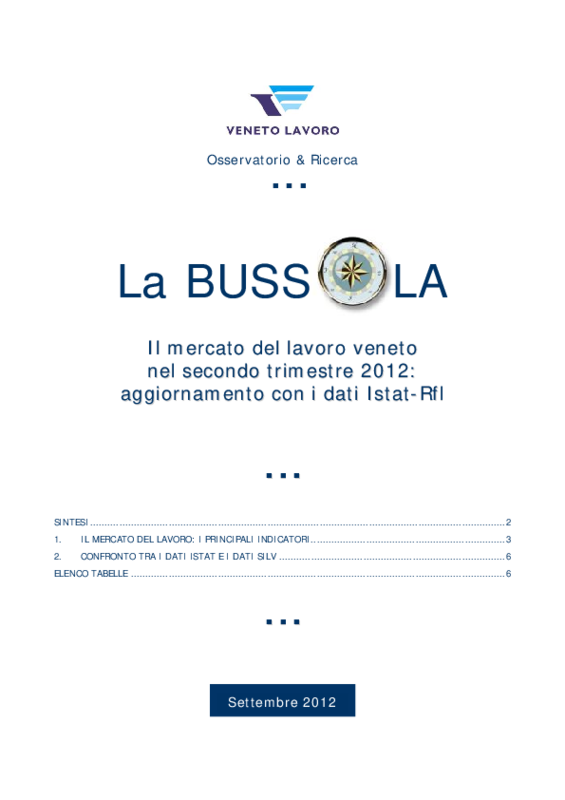 Riforma MdL_Veneto Lavoro_Bussola_9-2012