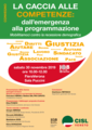 Locandina convegno Cisl