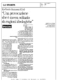 La Stampa. intervista a Raffaele Bonanni. 28 ottobre 2011