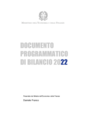 Documento programmatico di bilancio 2022