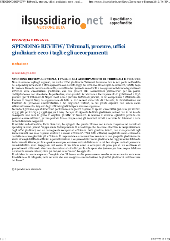 IL Sussidiario-SPENDING REVIEW_ Tribunali,...