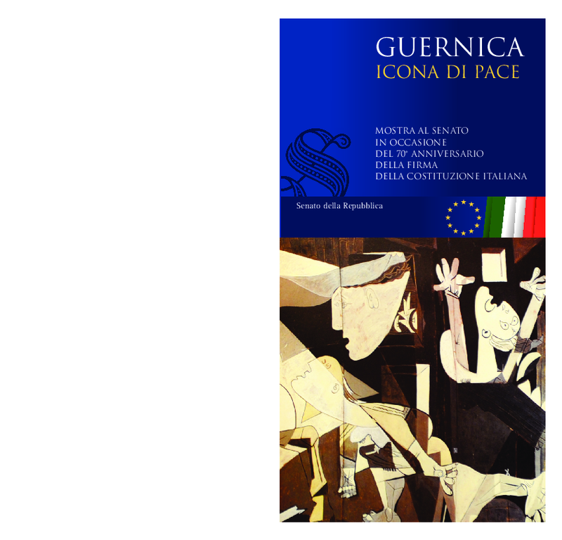 Senato - Mostra Guernica - Icona di pace