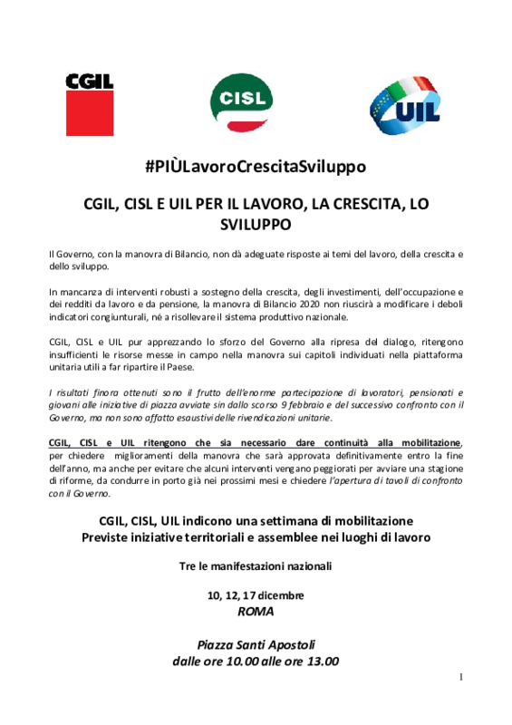 volantino CGIL-CISL-UIL 10_12_17  dicembre