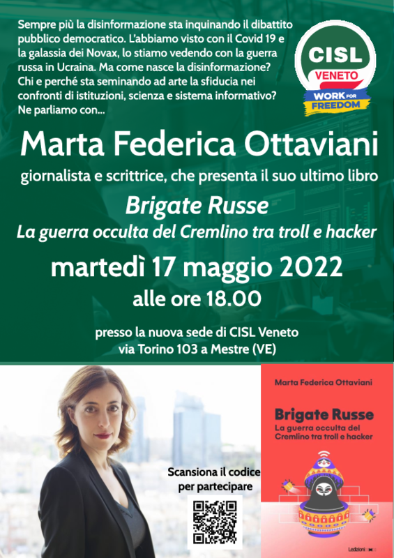 Locandina presentazione libro