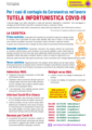 Volantino sugli infortuni da Coronavirus