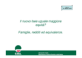 Seminario ISEE - Il nuovo Isee uguale maggiore equità? - Alessandro Geria