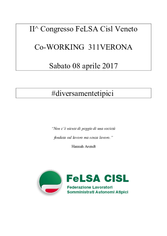 Relazione Emiliano Galati_Congresso Felsa Veneto 2017