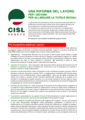 Volantone sulla Riforma Fornero del Mercato del lavoro. Cisl Veneto 26 marzo 2012