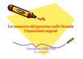 Disposizioni urgenti sulla scuola- slide Cisl Veneto – ottobre 2008