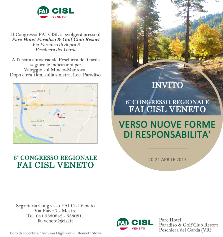 Programma Congresso Fai Veneto