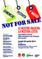 Not for sale - Assemblea unitaria delegati commercio - Padova 28 aprile 2014