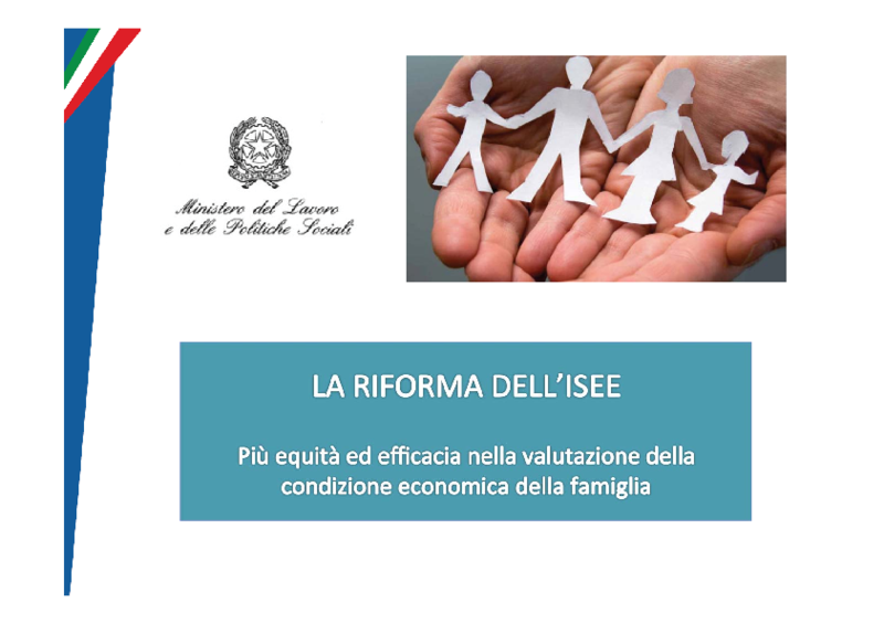 Governo - RiformaISEE - presentazione