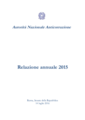 ANAC - relazione 2015 - 14 luglio 2016