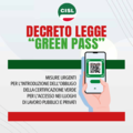 Card Decreto legge Green pass