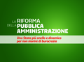 Riforma PA slide del Governo