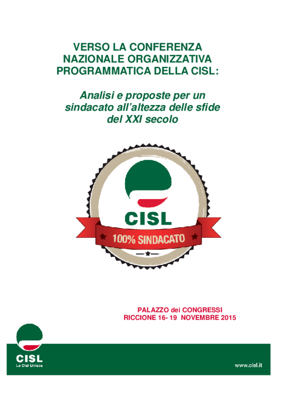 Conferenza Nazionale Organizzativa Programmatica