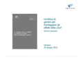 Maurizio Gambuzza_ Un'ottica di genere per affrontare la crisi?_ Comm Pari Opportunità Veneto_ 29 giugno 2012