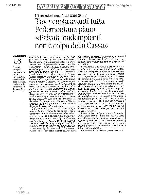 Rassegna Stampa_8 novembre 2016
