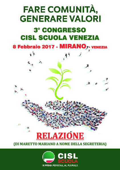 Congresso Cisl Scuola Venezia_Relazione Mariano Maretto