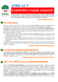 Cisl Veneto - Jobs Act - contratto a tutele crescenti - volantino aprile 2015