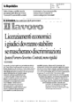 La Repubblica_DossierLavoro_30-3-2012