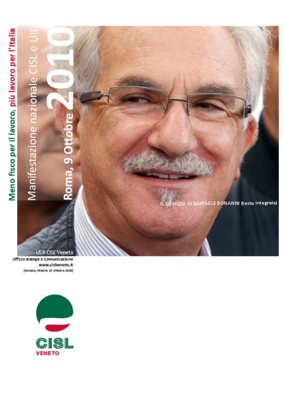 Testo comizio Bonanni