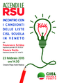 Volantino incontro candidati