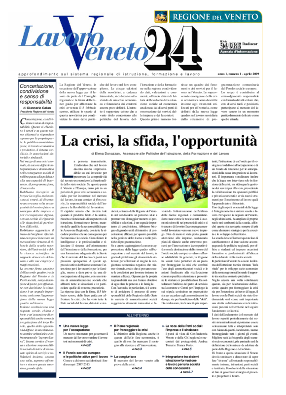 LavoroVeneto24 numero 1